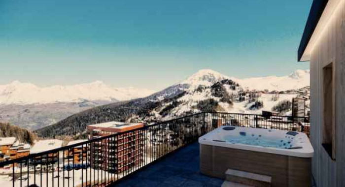 Jungfrau Suite, La Plagne: Centre ski chalet, image 7